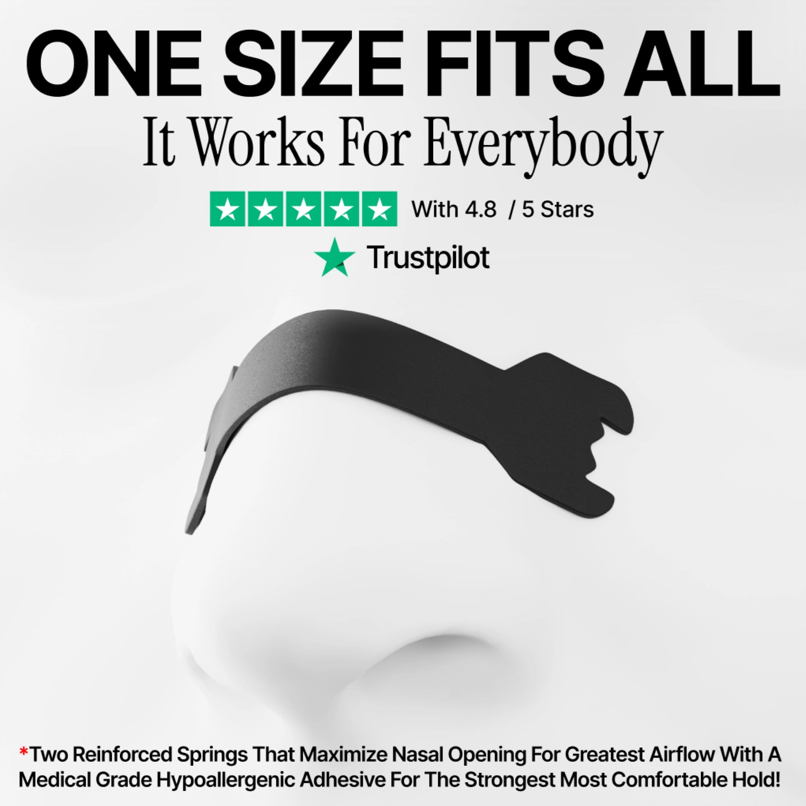 Black Nasal Strips