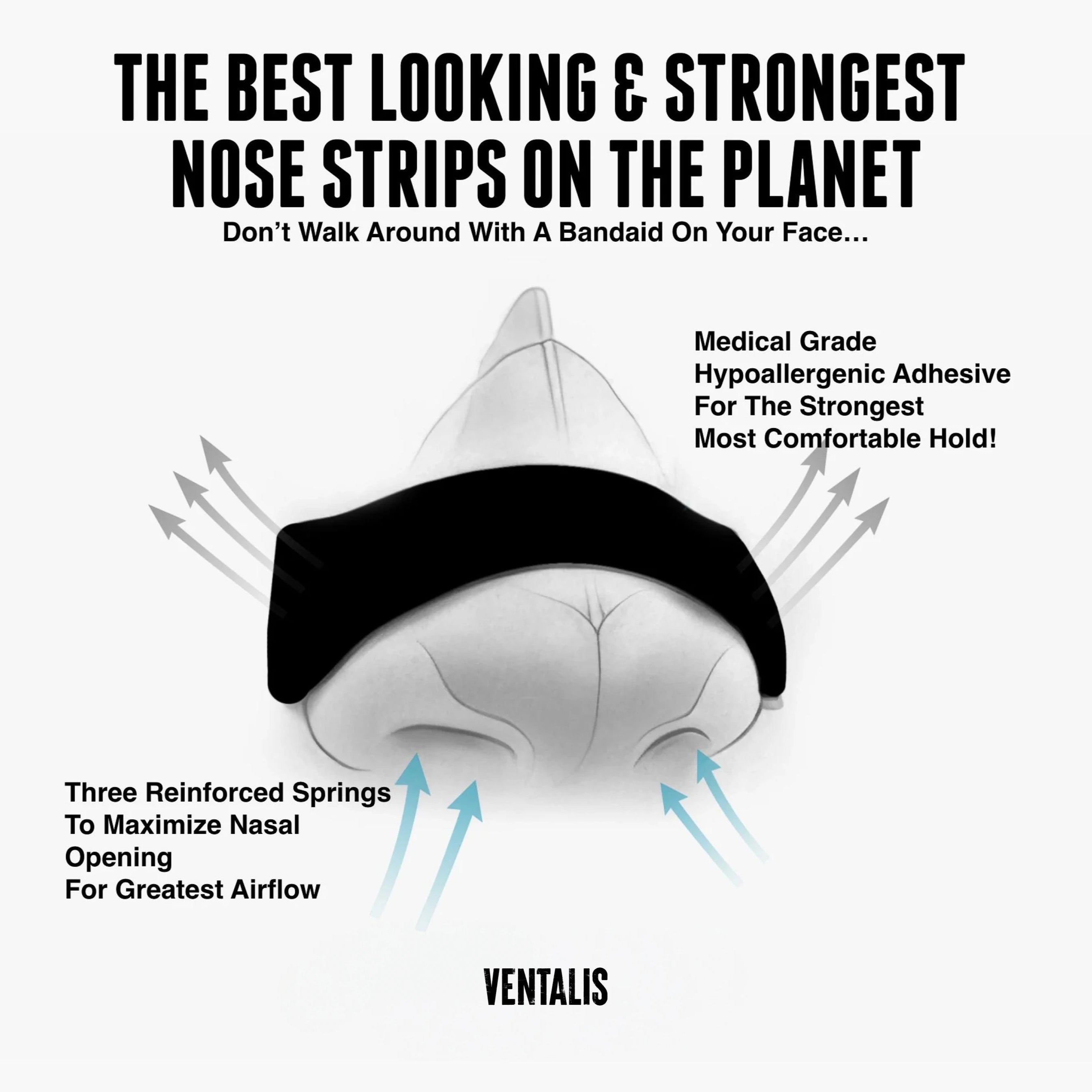 Black Nasal Strips