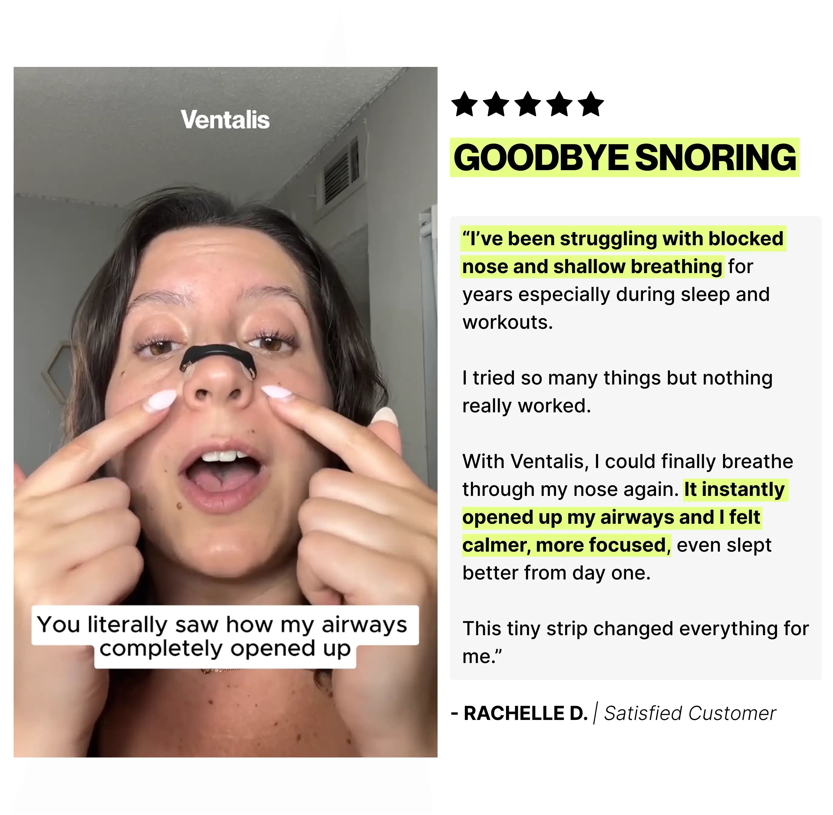 Magnetic Nasal Strips